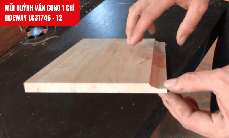 Đường kính cắt rộng 40mm, tạo ra bề mặt huỳnh rõ ràng, sắc nét, đạt yêu cầu kỹ thuật cao