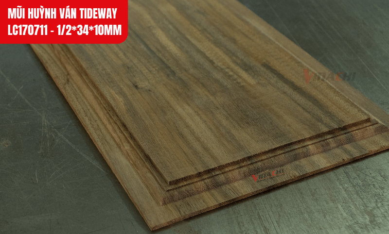 Mũi huỳnh ván Tideway LC170711 cắt sắc ngọt, tạo đường huỳnh sắc nét trên các loại ván mỏng từ 8–10mm