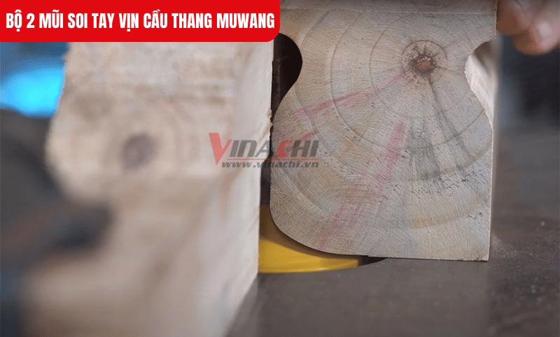 Mũi bo cạnh kích thước lớn, chuyên dùng để hoàn thiện mép tay vịn liền lạc, đều nét
