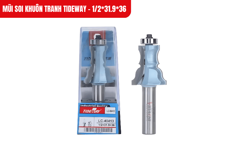 Thiết kế cân bằng giúp giảm rung lắc, tạo đường cắt chính xác và đồng đều xuyên suốt quá trình làm việc