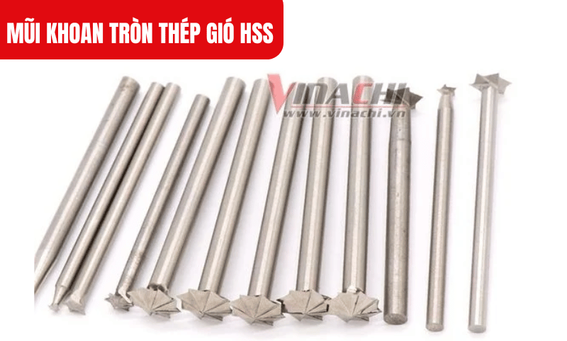 Lựa chọn kích cỡ và loại mũi khoan thép gió HSS phù hợp với vật liệu và kích thước lỗ cần khoan