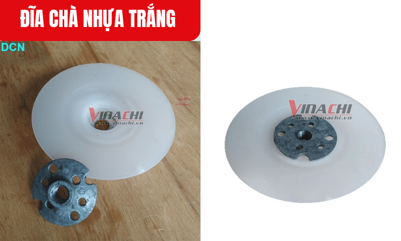Đĩa được chế tạo từ chất liệu nhựa kỹ thuật kết hợp với thiết kế chắc chắn, có khả năng chịu lực tốt