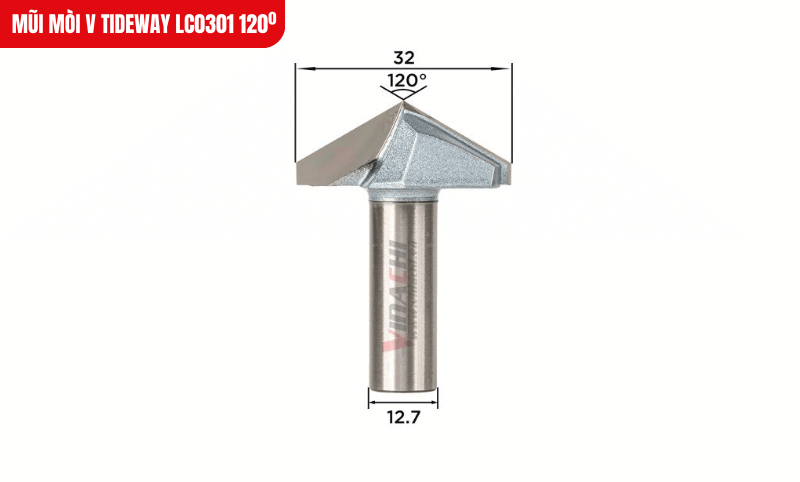 Kích thước chi tiết của phân loại 120º*32