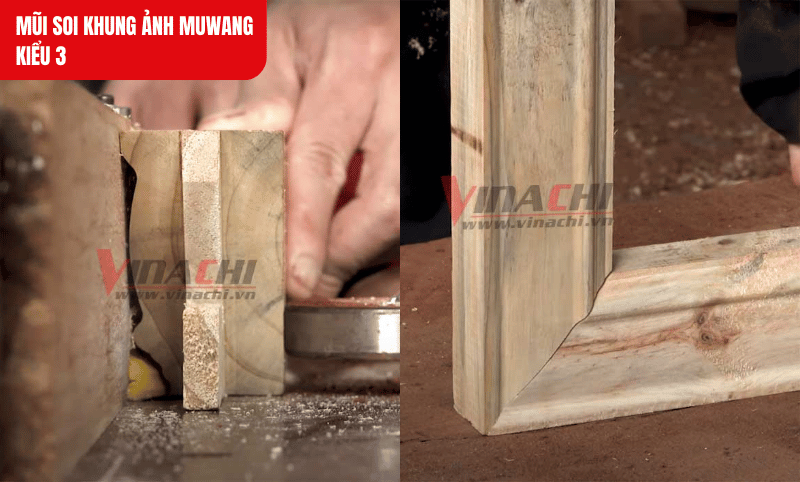 Lưỡi cắt hợp kim giúp đường soi mượt, hạn chế xước gỗ và cháy cạnh