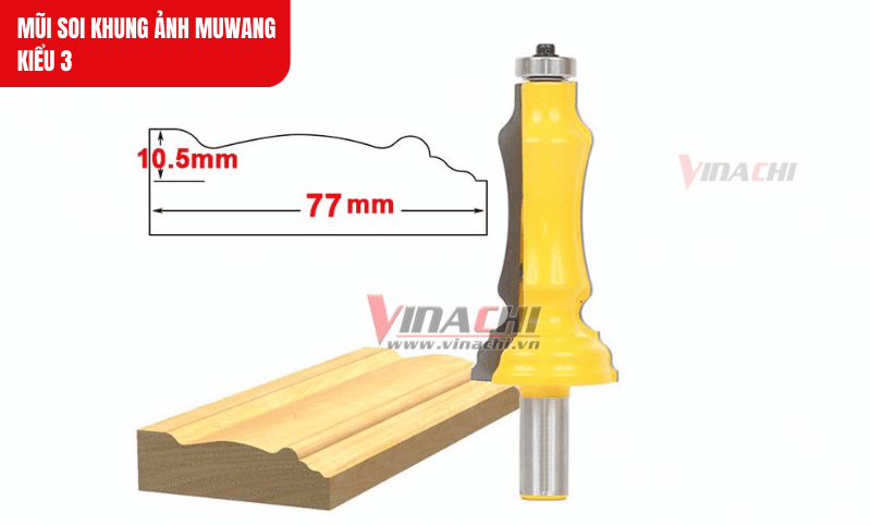 Hình ảnh bề mặt gỗ sau khi sử dụng mũi soi