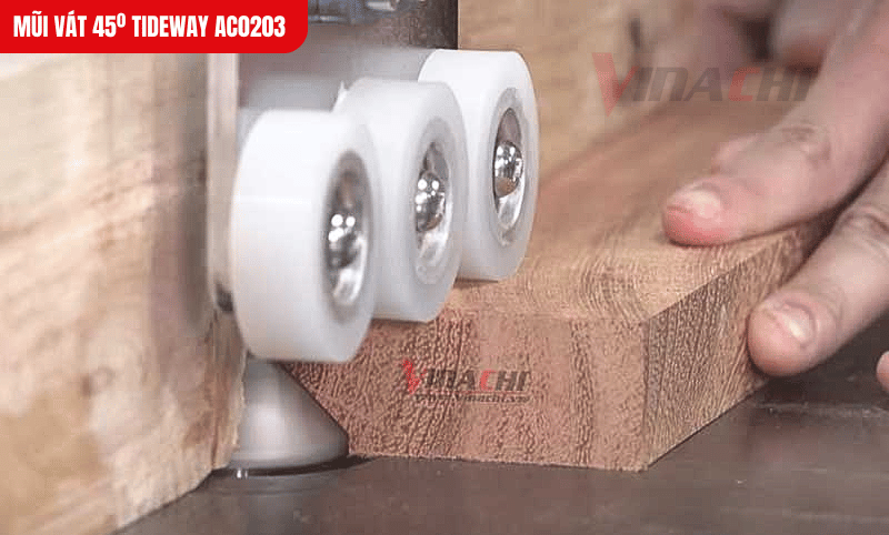 Chiều sâu ăn gỗ đa dạng từ 8mm đến 41mm, đáp ứng nhiều nhu cầu làm việc