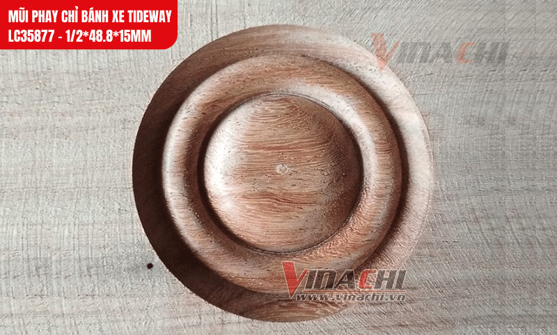 Thiết kế lưỡi phay sắc bén, giúp đường cắt mịn đều, hạn chế sứt mẻ gỗ
