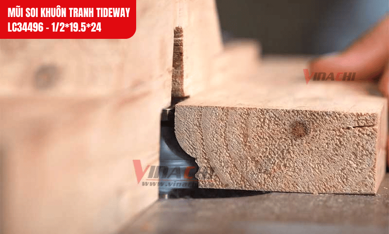 Cốt lắp 12,7mm tương thích với đa số máy soi gỗ chuyên dụng