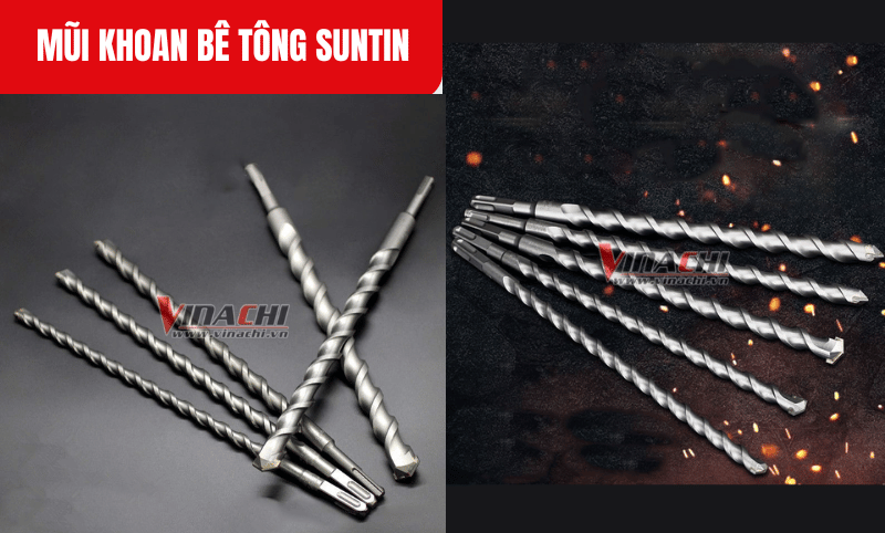 Trước khi sử dụng, kiểm tra kỹ xem mũi khoan có bị cong, gãy hay mòn không