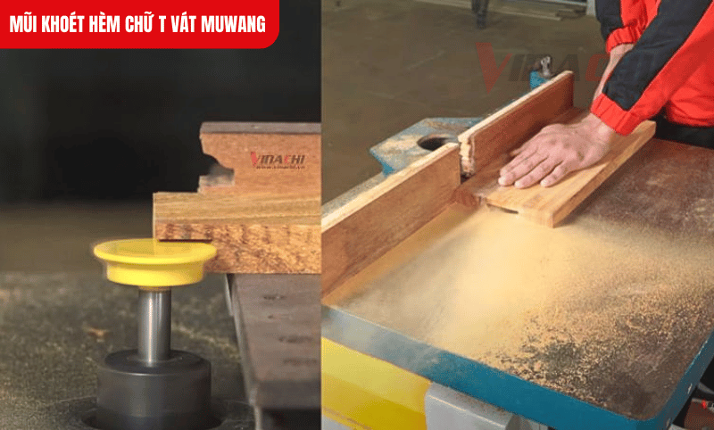 Lưỡi hợp kim chắc chắn, cắt tốt trên cả gỗ cứng như Lim, Hương, Cẩm, Trắc