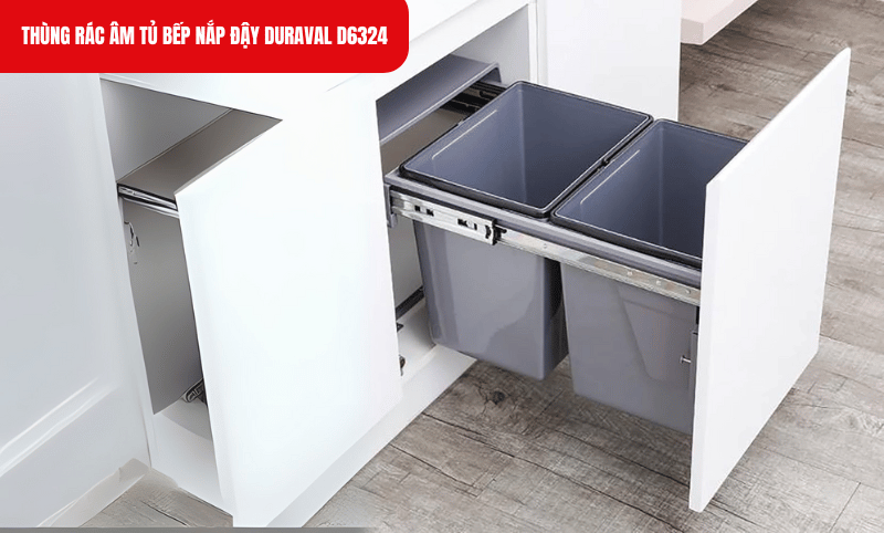 Chất liệu thép và nhựa ABS cao cấp, bền bỉ, dễ dàng vệ sinh, phù hợp với không gian bếp hiện đại