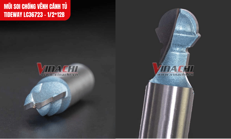 Thiết kế chuyên dụng giúp ngăn cong vênh cánh tủ hiệu quả, nâng cao độ ổn định cho sản phẩm gỗ