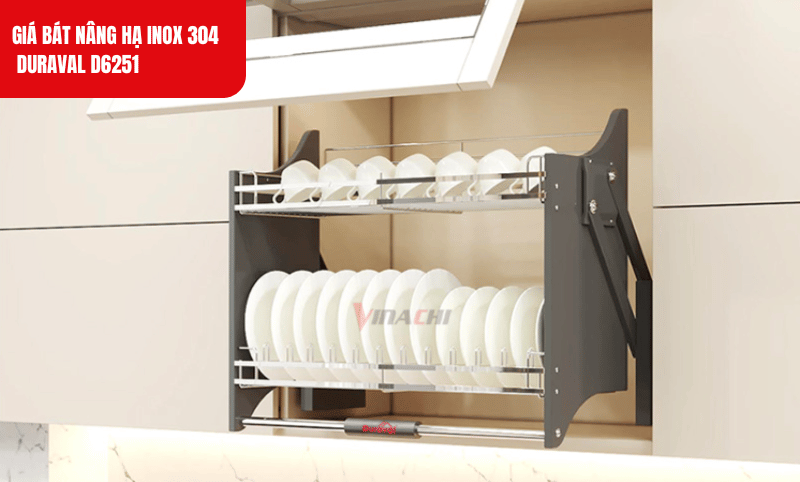 Sản phẩm lắp đặt dễ dàng giúp căn bếp trở nên gọn gàng và hiện đại hơn