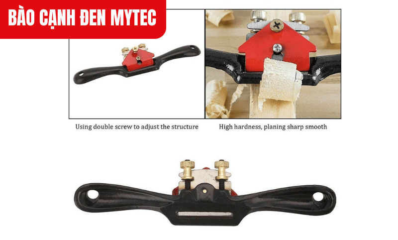 Bào cạnh Mytec có kích thước vừa phải với chiều dài 245mm