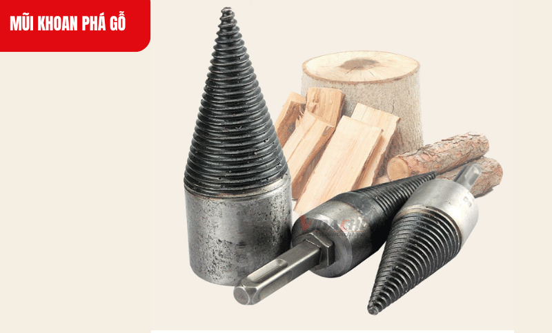 Đảm bảo máy khoan của bạn có đầu kẹp phù hợp với chuôi lục giác của mũi