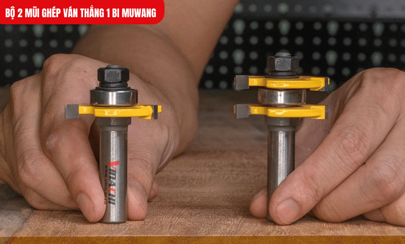 Hiệu suất cao khi ghép gỗ công nghiệp, mang lại mối nối đồng nhất, bền lâu