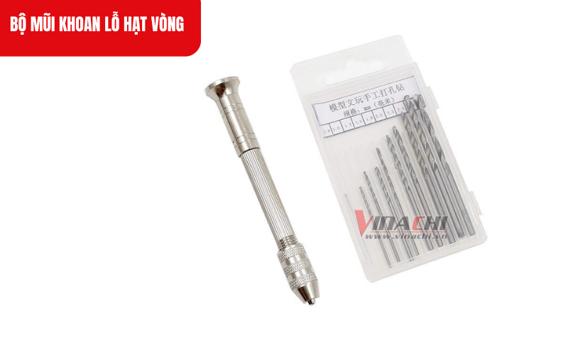 Mũi khoan được thiết kế tinh tế, đảm bảo lỗ khoan đạt kích thước và hình dạng mong muốn trên nhiều loại vật liệu mềm