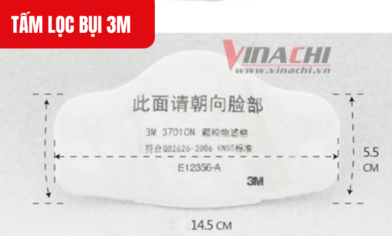 Tấm lọc bụi 3M giảm nguy cơ các bệnh về đường hô hấp do tiếp xúc với bụi mịn, khói, và các chất độc hại