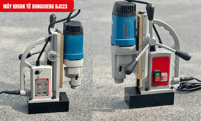 Thiết kế chắc chắn, an toàn, giúp khoan chính xác, giảm rung lắc khi làm việc