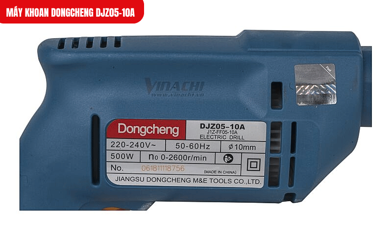 Máy khoan Dongcheng DJZ05-10A - giải pháp lý tưởng cho thợ chuyên nghiệp và người dùng DIY