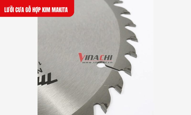 Để phân biệt lưỡi cưa Makita chính hãng kiểm tra tem chống giả trên sản phẩm