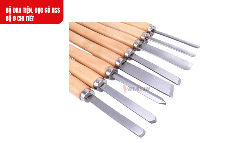 Thép HSS cho độ sắc bén cao, cứng cáp, khả năng chịu nhiệt tốt và chống mài mòn giúp lưỡi dao không nhanh cùn