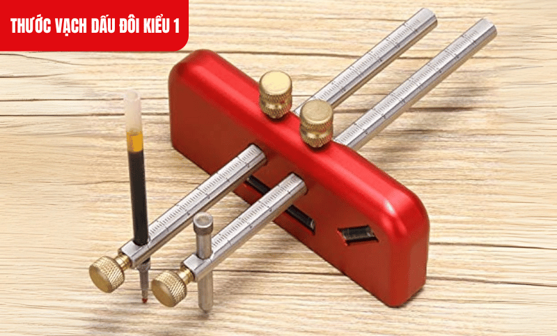Trước khi thao tác, điều chỉnh chính xác khoảng cách giữa hai bút theo nhu cầu sử dụng