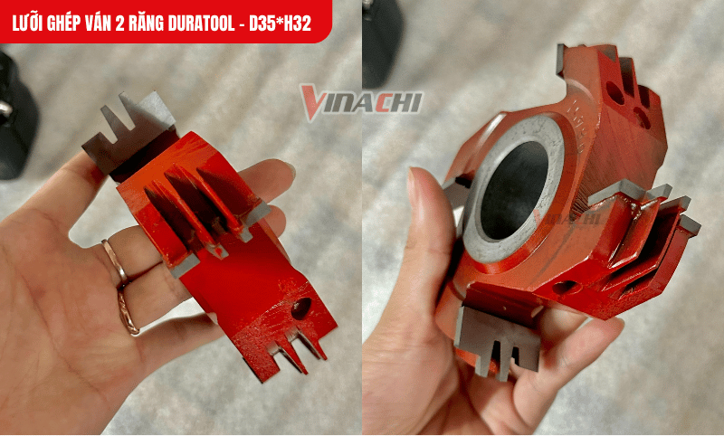 Lưỡi dao được làm từ hợp kim cứng, tăng độ bền và khả năng cắt sắc nét theo thời gian