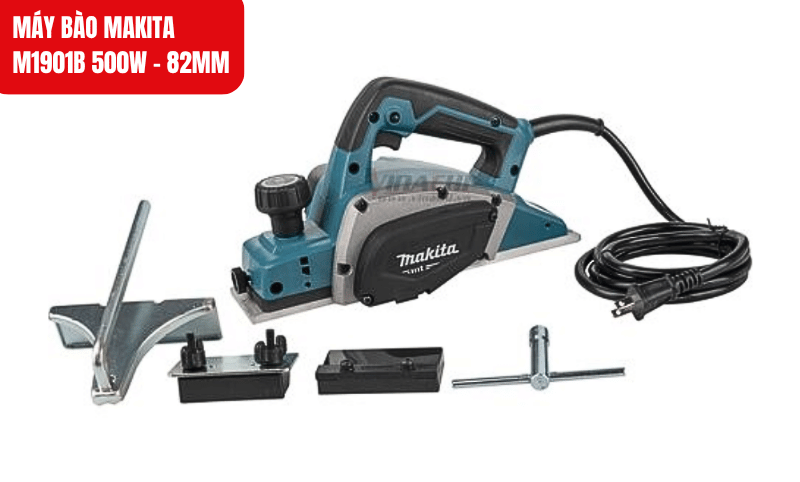 Bộ sản phẩm máy bào Makita M1901B 500W - 82mm khi mua tại Vinachi