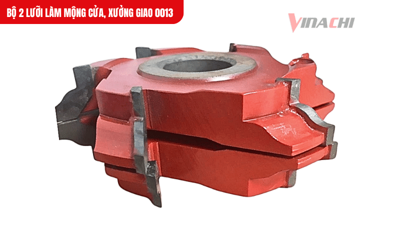 Thiết kế lưỡi chính xác giúp tạo mộng khớp kín, tăng độ bền và tính thẩm mỹ cho sản phẩm gỗ