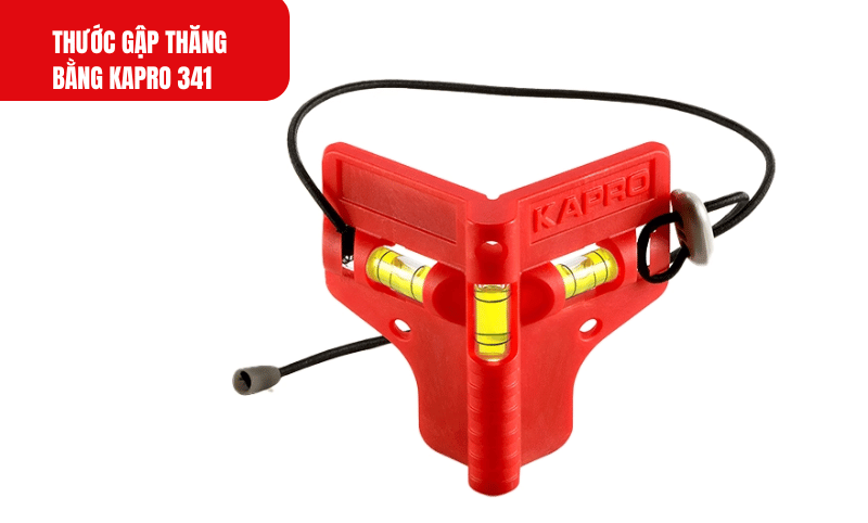 Khi căn chỉnh, luôn đọc mực nước trong ống thủy ở tầm ngang mắt để tránh sai lệch góc nhìn