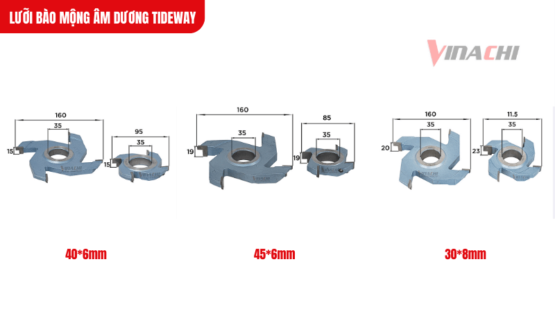 Sản phẩm đáp ứng mọi nhu cầu gia công mộng gỗ chuyên nghiệp