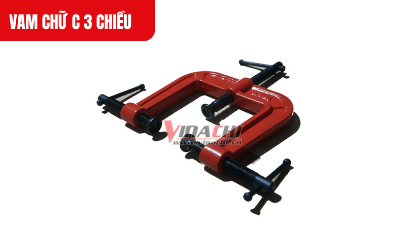 Khả năng kẹp 3 chiều, cho phép vam kẹp các vị trí khó, không có điểm bám