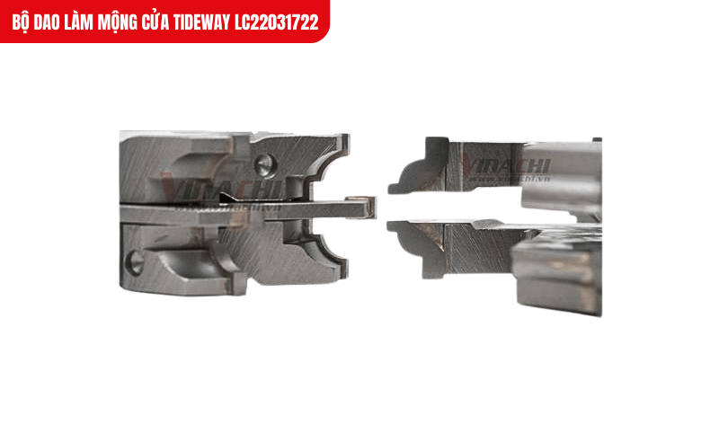 Bộ dao làm mộng chuyên dụng cho khung cửa gỗ dày từ 38mm đến 42mm, cho khớp nối chắc chắn