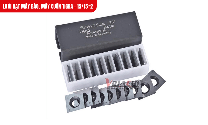 Lưỡi hạt chuyên dùng cho máy bào và máy cuốn gỗ, giúp cắt gọt chính xác và mịn đẹp
