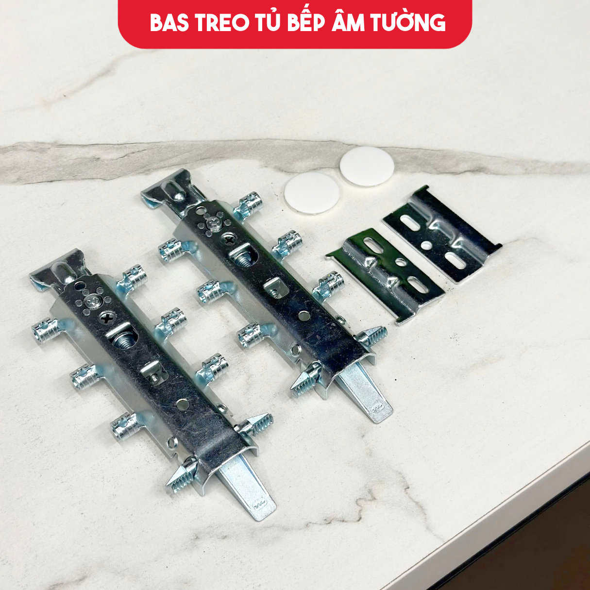 Bas treo tủ bếp âm tường