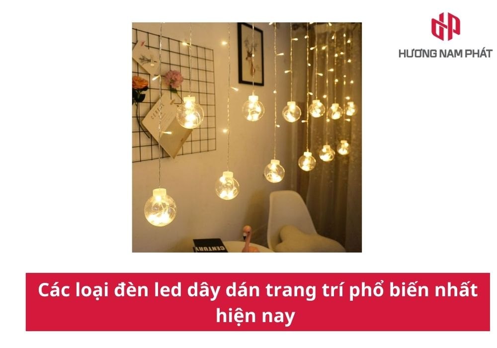 Các loại đèn led dây dán trang trí phổ biến nhất hiện nay