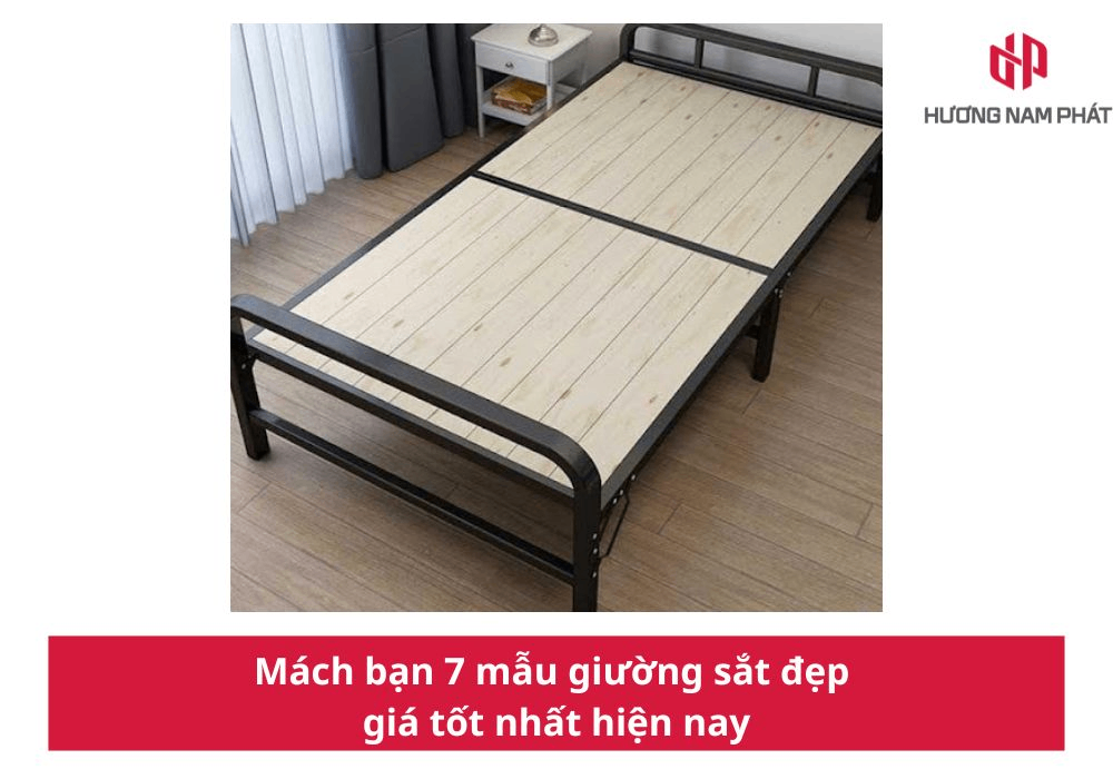 Mách bạn 7 mẫu giường sắt đẹp, giá tốt nhất hiện nay