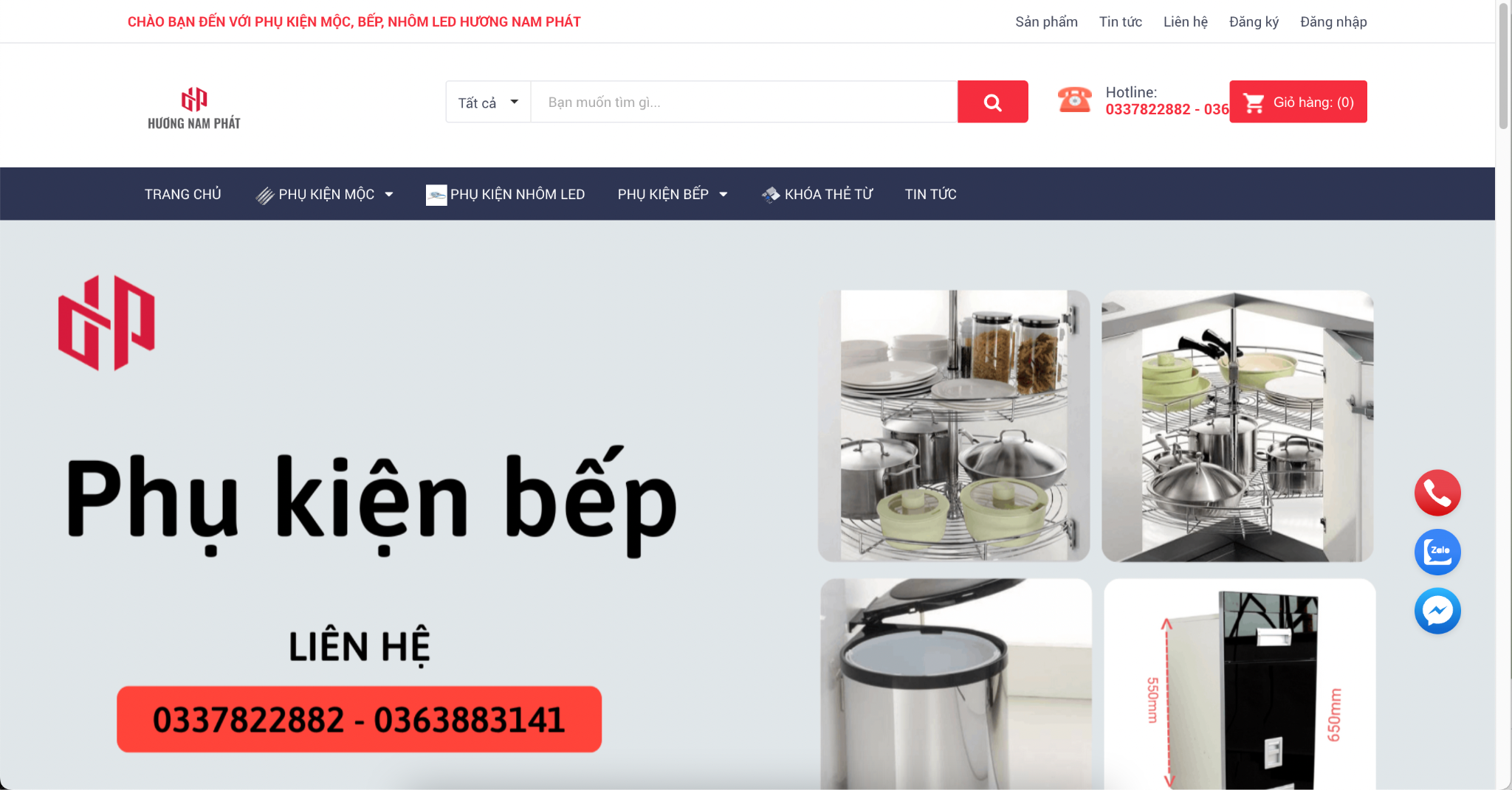 Các sản phẩm có đầy đủ tại Website của Phụ kiện Mộc