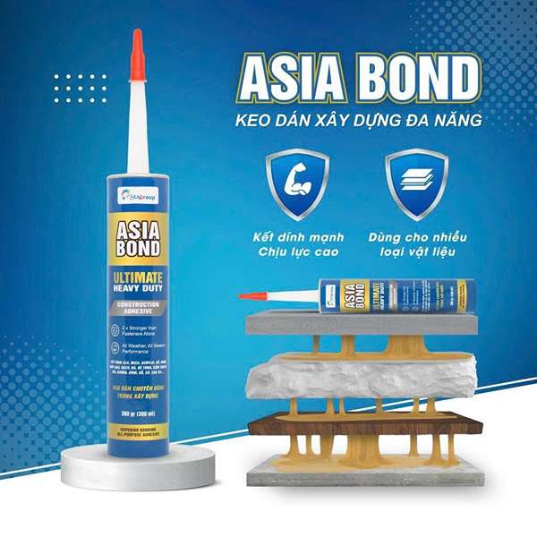 Keo dán xây dựng Asia Bond