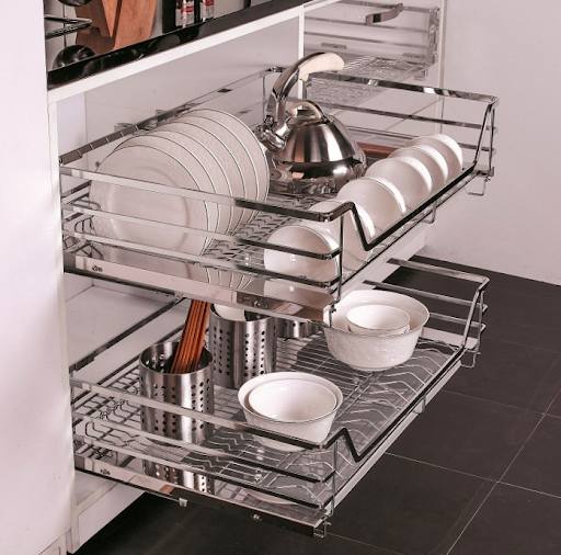 Giá úp bát đĩa là một phụ kiện giúp bạn lưu trữ bát đĩa một cách gọn gàng, ngăn nắp và giữ chúng sạch sẽ