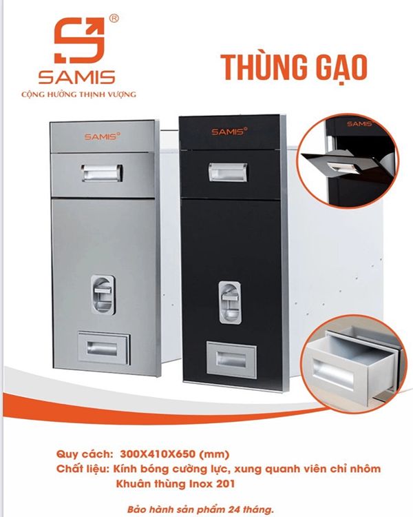 Thùng gạo cơ học