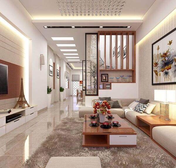 Sử dụng thảm trải để phân cách