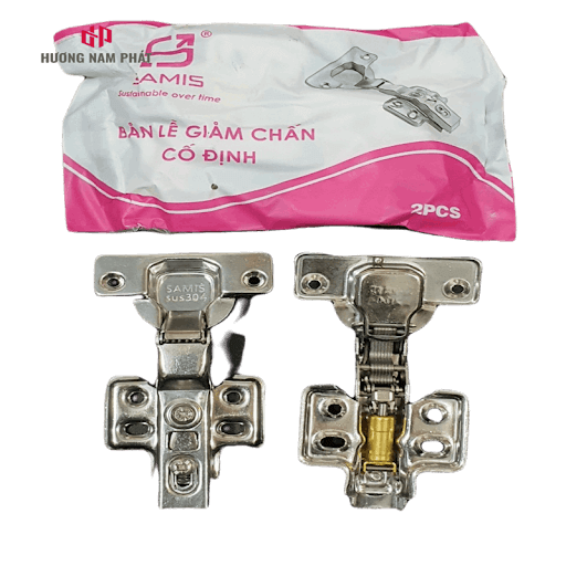 Bản lề inox cố định Samis