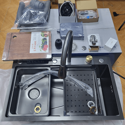 Bộ chậu rửa bát chất lượng cao từ inox 304