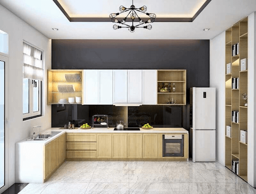 Bố trí phòng bếp hợp lý giúp tối ưu công năng
