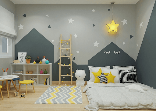 Các nội thất cần thiết trong phòng ngủ bé gái