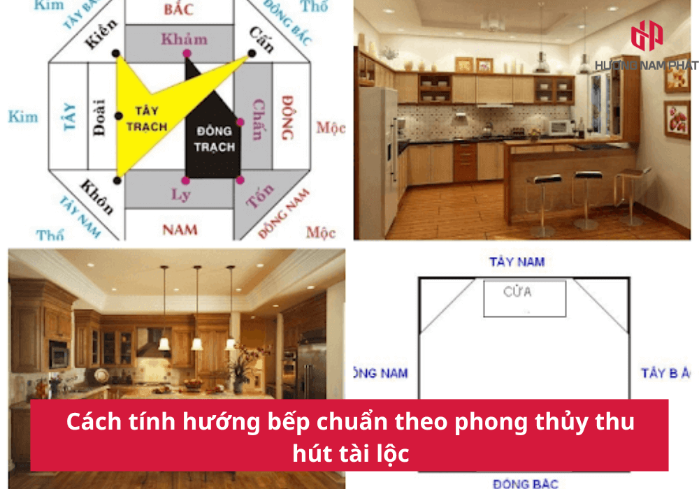 Cách tính hướng bếp chuẩn theo phong thủy thu hút tài lộc