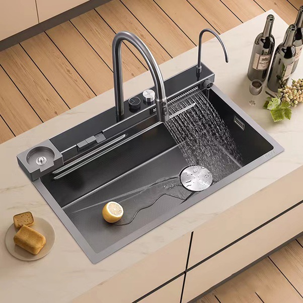 Chậu rửa bát sạch sẽ, an toàn cho sức khỏe