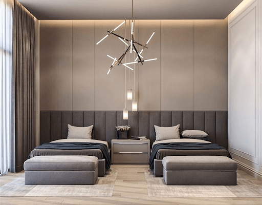 Decor phòng ngủ 2 giường